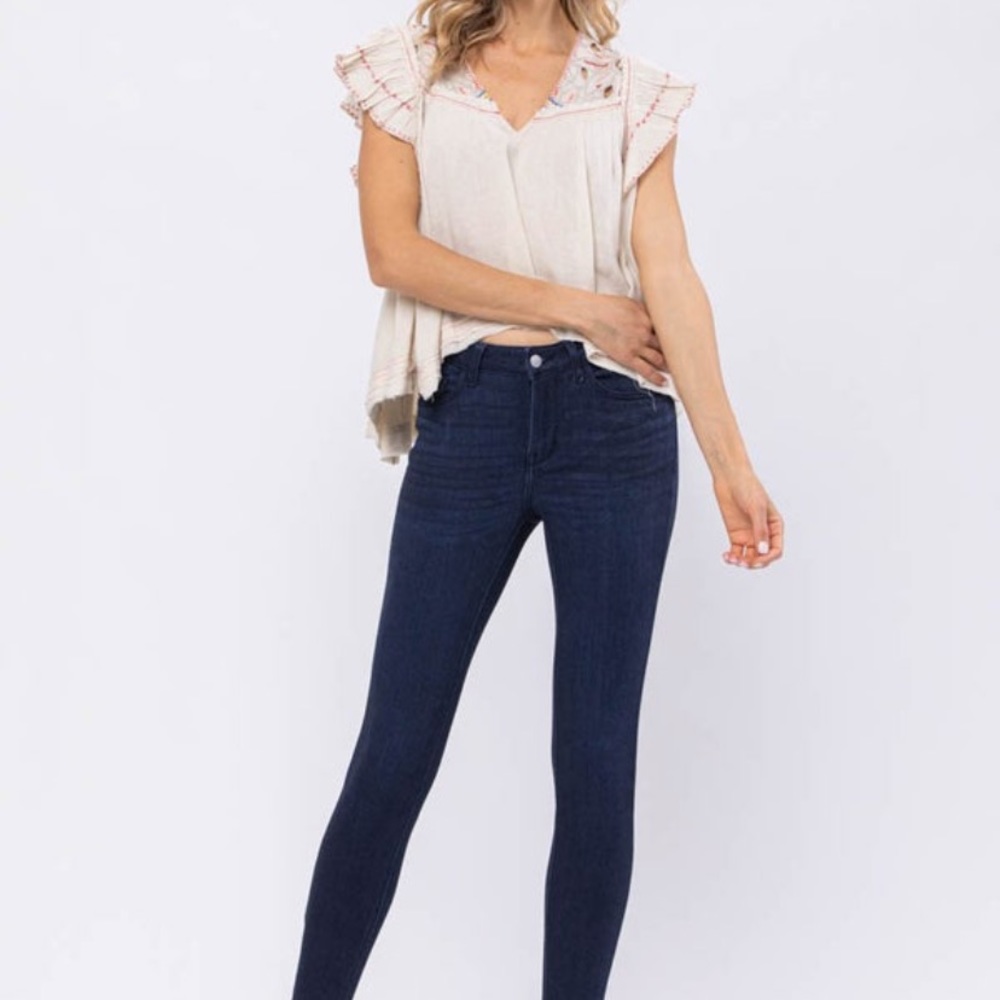 Judy Blue Midrise Skinny Jeans (Size 13)